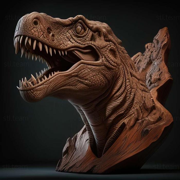 3D model Tyrannosaurus ex (STL)